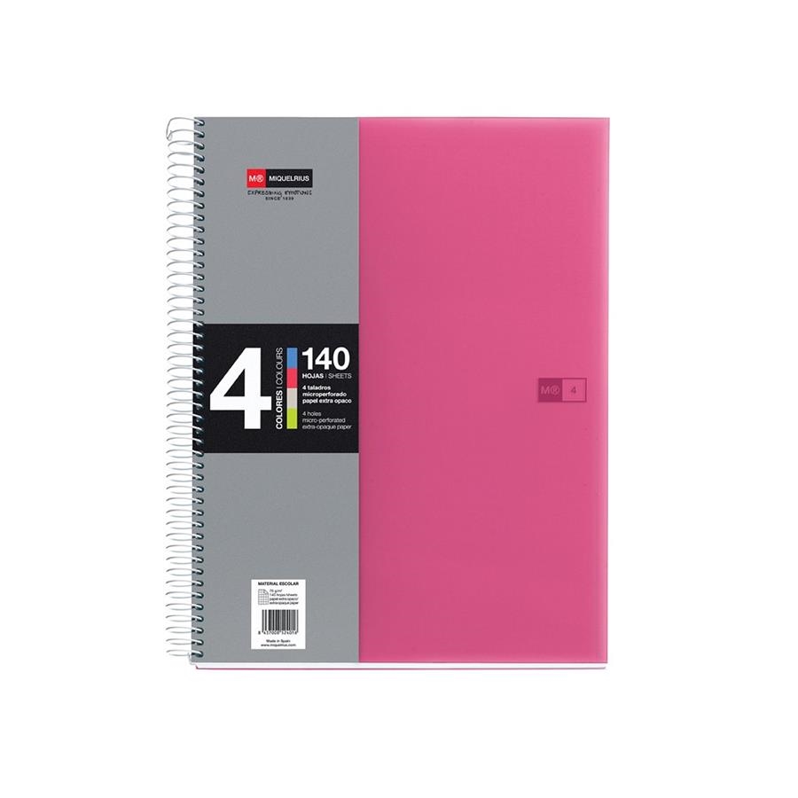 ***LLIBRETA NBOOK 4 A4 SPOT ROSA | 8422593471029 | MQR47102 | Llibreria La Gralla | Llibreria online de Granollers