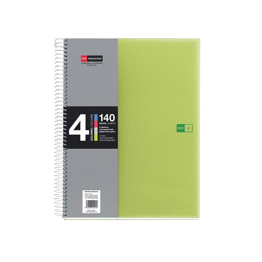 ***LLIBRETA NBOOK 4 A6 SPOT VERD | 8422593471098 | MQR47109 | Llibreria La Gralla | Llibreria online de Granollers