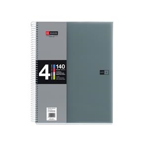 LLIBRETA NBOOK 4 A7 SPOT GRIS | 8422593471159 | MQR47115 | Llibreria La Gralla | Llibreria online de Granollers