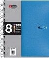 LLIBRETA A4 MIQUELRIUS NOTEBOOK 8 BLAU | 8422593420041 | 42004 | Llibreria La Gralla | Librería online de Granollers