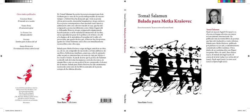 BALADA PARA METKA KRASOVEC | 9788415168652 | SALAMUN, TOMAZ | Llibreria La Gralla | Librería online de Granollers