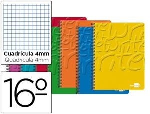 LLIBRETA A7 LIDERPAPEL QUADRICULA 4MM 80 F | 8423473007260 | 00726 | Llibreria La Gralla | Llibreria online de Granollers