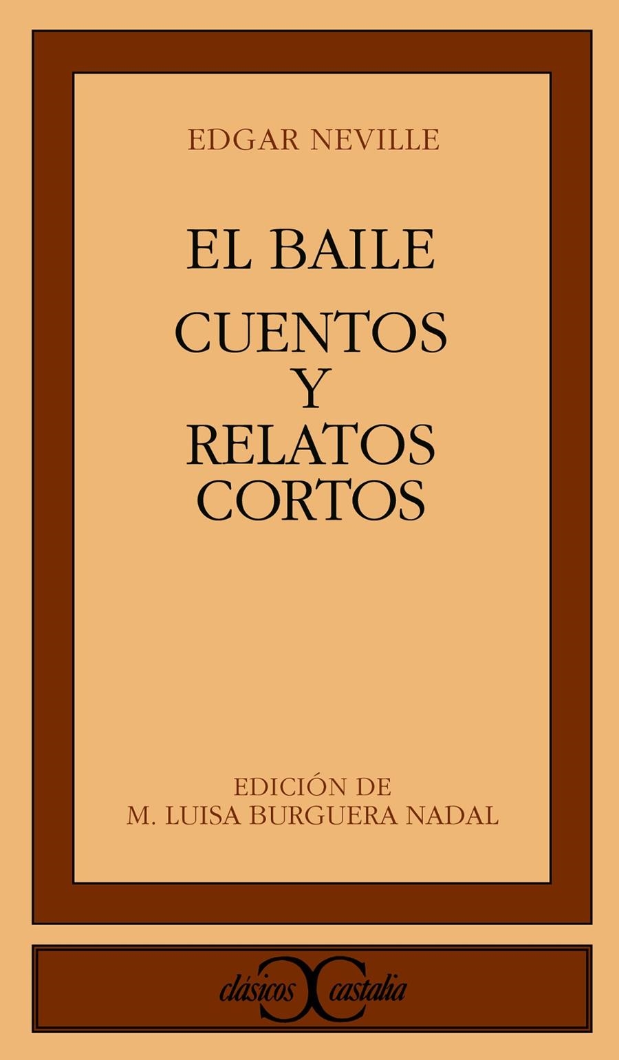 BAILE;CUENTOS Y RELATOS CORTOS | 9788470397318 | NEVILLE, EDGAR | Llibreria La Gralla | Llibreria online de Granollers