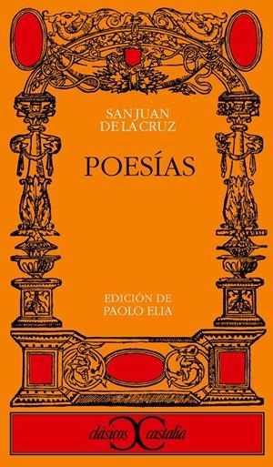 POESIAS (CC181) SAN JUAN DE LA CRUZ | 9788470395727 | SAN JUAN DE LA CRUZ | Llibreria La Gralla | Librería online de Granollers