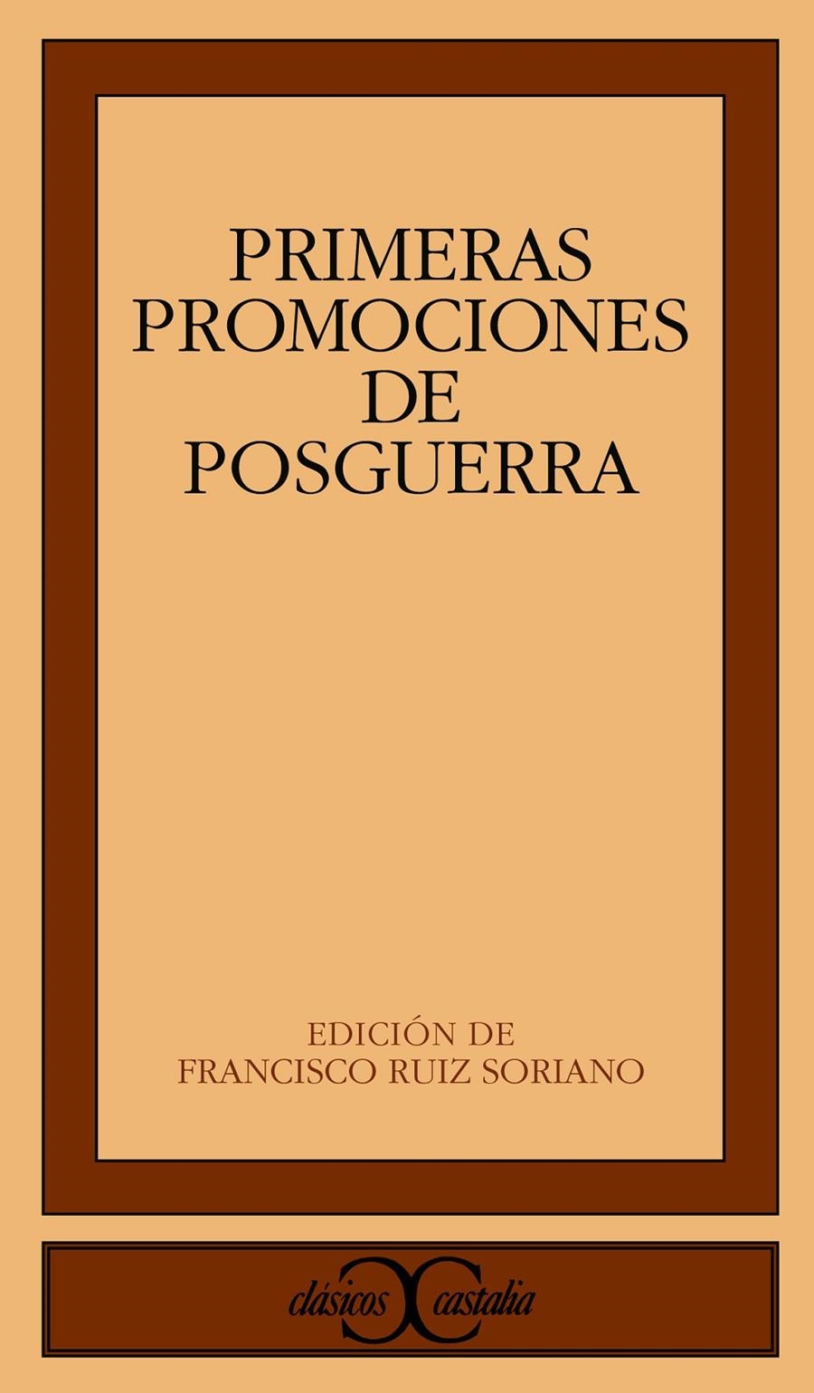PRIMERAS PROMOCIONES DE LA POSGUERRA,ANTOLOGIA POETICA | 9788470397691 | FIGUEROA, ÁNGELA/CONDE, CARMEN/VARIOS AUTORES | Llibreria La Gralla | Llibreria online de Granollers