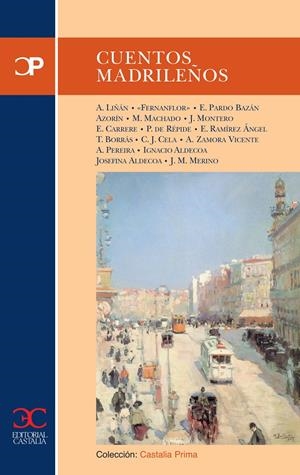 CUENTOS MADRILEÑOS (CASTALIA PRIMA 16) | 9788497400060 | AA VV | Llibreria La Gralla | Librería online de Granollers