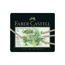 CAIXA LLAPIS PASTEL 24 UN FABER CASTELL PITT | 4005401121244 | FAB09112124 | Llibreria La Gralla | Librería online de Granollers
