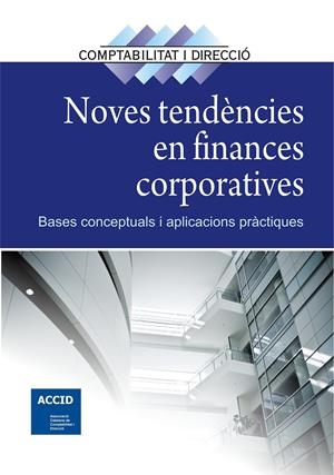 NOVES TENDÈNCIES EN FINANCES CORPORATIVES | 9788415735625 | Llibreria La Gralla | Librería online de Granollers