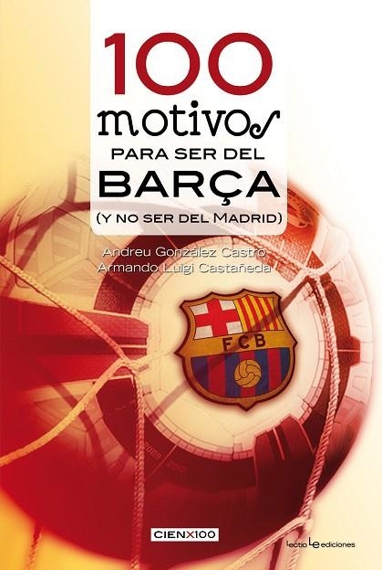 100 MOTIVOS PARA SER DEL BARÇA | 9788415088523 | GONZALEZ CASTRO, ANDREU; CASTAÑEDA, ARMANDO LUIGI | Llibreria La Gralla | Librería online de Granollers
