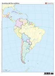 MAPA MUT AMERICA DEL SUD POLITIC | 8429962003546 | Llibreria La Gralla | Llibreria online de Granollers