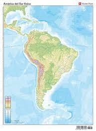 MAPA MUT AMERICA DEL SUD FISIC | 8429962003539 | Llibreria La Gralla | Llibreria online de Granollers