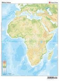 MAPA MUT AFRICA FISIC (MAPA) | 8429962003492 | Llibreria La Gralla | Librería online de Granollers