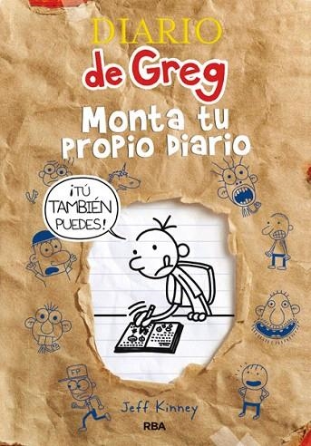 DIARIO DE GREG. MONTA TU PROPIO DIARIO | 9788427203747 | KINNEY, JEFF | Llibreria La Gralla | Librería online de Granollers