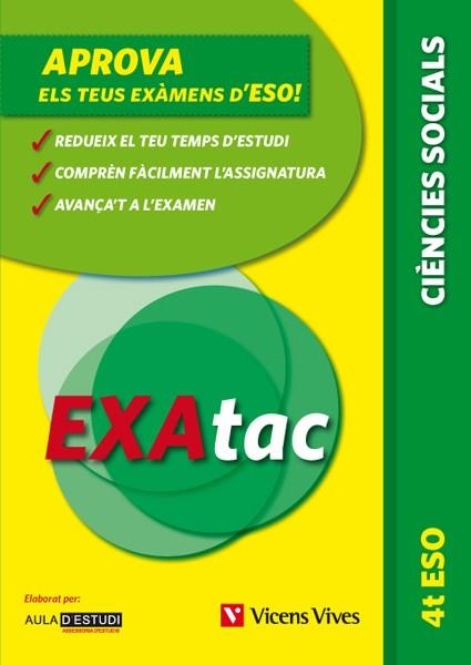 EXATAC 4 ESO CIENCIES SOCIALS | 9788468211268 | Llibreria La Gralla | Librería online de Granollers