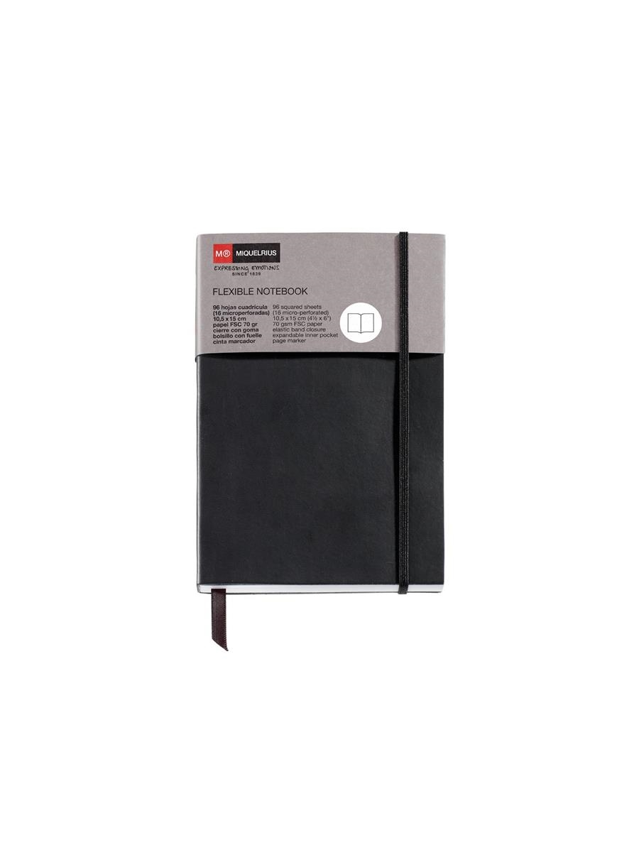 LLIBRETA NBOOK A5 FLEXIBLE LLIS NEGRE | 8422593014103 | MQR1410 | Llibreria La Gralla | Llibreria online de Granollers
