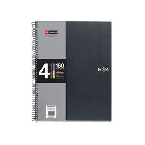 LLIBRETA A5 MIQUELRIUS LLIS NOTEBOOK 4 NEGRE | MQR2121 | 2121 | Llibreria La Gralla | Llibreria online de Granollers
