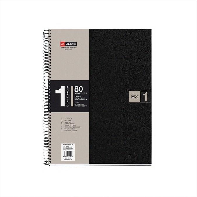 LLIBRETA A5 MIQUELRIUS NOTEBOOK 1 GRIS 80F | 8422593026533 | 2653 | Llibreria La Gralla | Librería online de Granollers