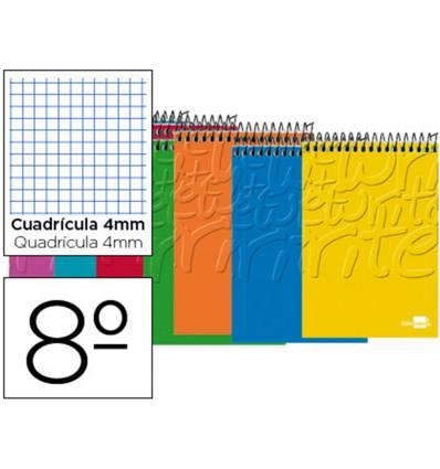 BLOC LIDERPAPEL 1/8 QUADRICULA | 8423473007291 | LID00729 | Llibreria La Gralla | Llibreria online de Granollers