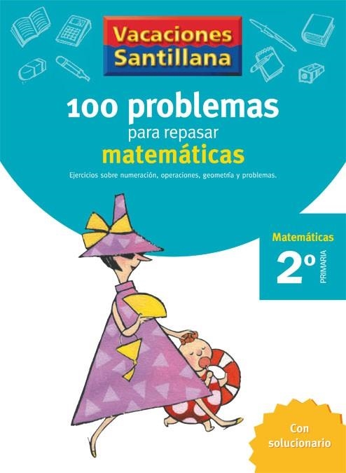 C. 100 PROBLEMAS PARA REPASAR MATEMATICAS 2 PRIMARIA | 9788429408386 | VARIOS AUTORES | Llibreria La Gralla | Llibreria online de Granollers