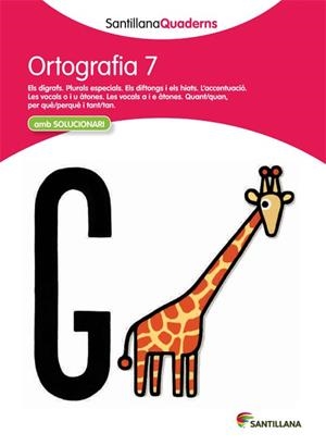 Q. ORTOGRAFÍA 7 | 9788468013725 | VARIOS AUTORES | Llibreria La Gralla | Librería online de Granollers
