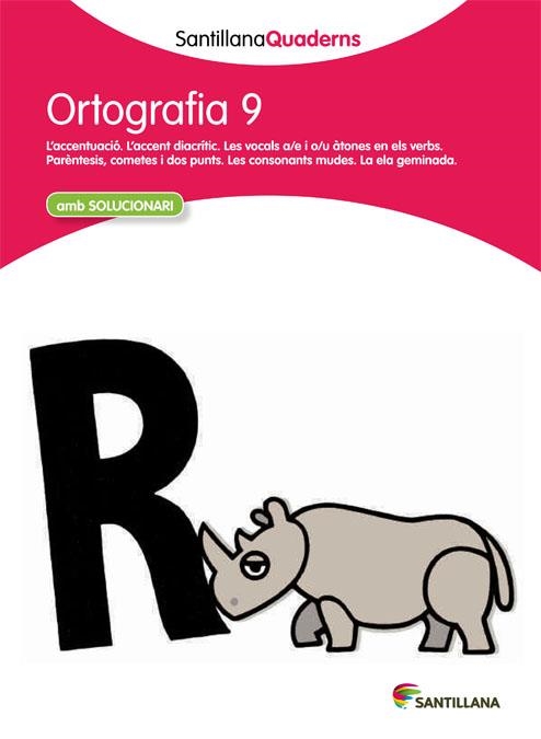 Q. ORTOGRAFIA 9 | 9788468013749 | Llibreria La Gralla | Llibreria online de Granollers
