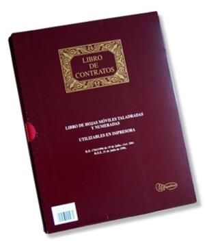 LIBRO CONTABILIDAD ANILLAS CONTRATOS 50H | MQR4103 | MQR4103 | Llibreria La Gralla | Llibreria online de Granollers