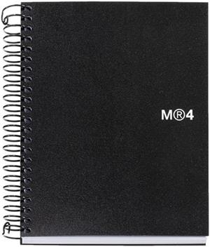 LLIBRETA A5 MIQUELRIUS QUADRICULA NOTEBOOK 4 NEGRE | 8422593471425 | 47142 | Llibreria La Gralla | Llibreria online de Granollers