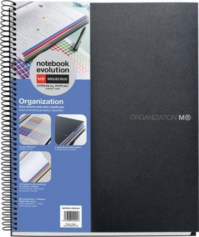 ***LLIBRETA NBOOK A4 ORGANIZATION | 8422593479025 | MQR47902 | Llibreria La Gralla | Librería online de Granollers