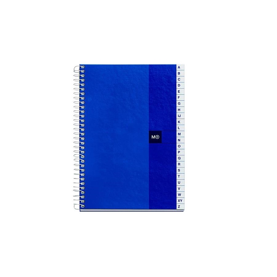 LLIBRETA INDEX A5 BLAVA | 8422593073537 | MQR7353 | Llibreria La Gralla | Llibreria online de Granollers
