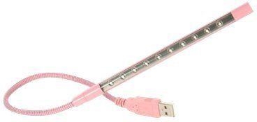 LLUM ORDINADOR USB 10 LEDS ROSA | 8020252004382 | TUCULIGHT10PK | Llibreria La Gralla | Llibreria online de Granollers