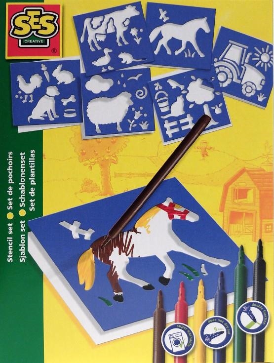 JOC PLANTILLES+RETOLADORS GRANJA SES | 8710341008512 | SES00851 | Llibreria La Gralla | Librería online de Granollers