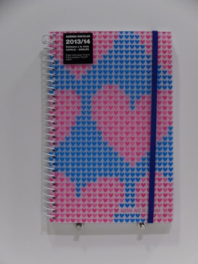AGENDA ESCOLAR 13-14 MIQUELRIUS AGATHA PIXELS A6 DP | 8422593278734 | MQR27873 | Llibreria La Gralla | Llibreria online de Granollers