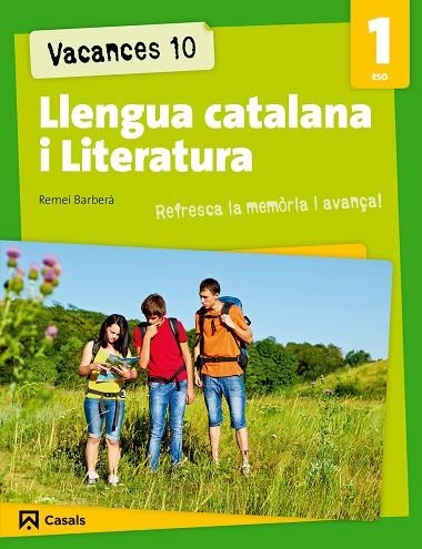 Q. VACANCES 10 LLENGUA CATALANA I LITERATURA 1 ESO | 9788421853214 | Llibreria La Gralla | Llibreria online de Granollers