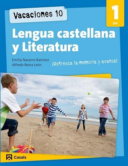 Q. VACACIONES 10 LENGUA CASTELLANA Y LITERATURA 1 ESO | 9788421853238 | Llibreria La Gralla | Llibreria online de Granollers