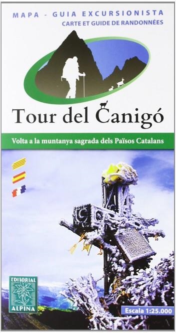 TOUR DEL CANIGÓ (MAPA 1:25.000) | 9788480904957 | Llibreria La Gralla | Librería online de Granollers