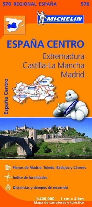 EXTREMADURA,CASTILLA LA MANCHA,MADRID (MAPA REGIONAL 576) | 9782067184350 | Llibreria La Gralla | Llibreria online de Granollers