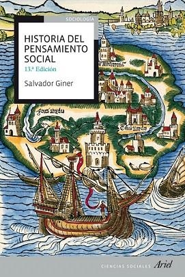 HISTORIA DEL PENSAMIENTO SOCIAL | 9788434409231 | GINER, SALVADOR | Llibreria La Gralla | Librería online de Granollers