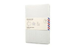 MOLESKINE POSTAL NOTEBOOK ALMOND WHITE LARGE | 9788866136996 | Llibreria La Gralla | Librería online de Granollers