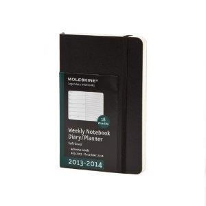 MOLESKINE 2014 PLANNER 18 MONTH WEEKLY NOTEBOOK BLACK SOFT COVER LARGE | 9788866135906 | Llibreria La Gralla | Librería online de Granollers