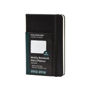 MOLESKINE 2014 PLANNER 18 MONTH WEEKLY NOTEBOOK BLACK HARD COVER LARGE | 9788866135920 | Llibreria La Gralla | Librería online de Granollers