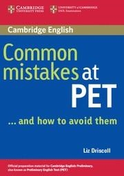 COMMON MISTAKES AT PET... | 9780521606844 | Llibreria La Gralla | Librería online de Granollers