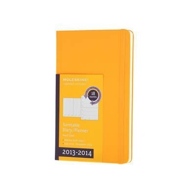 MOLESKINE 18 MONTHS TURNTABLE DIARY PLANNER HARD COVER GOLDEN YELLOW 13X21 | 9788866136712 | Llibreria La Gralla | Librería online de Granollers