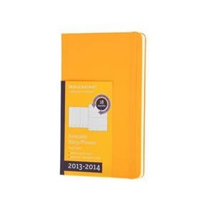 MOLESKINE 18 MONTHS TURNTABLE DIARY PLANNER HARD COVER GOLDEN YELLOW 13X21 | 9788866136712 | Llibreria La Gralla | Llibreria online de Granollers