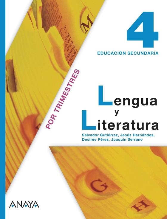 LENGUA Y LITERATURA 4 ESO | 9788467802474 | Llibreria La Gralla | Llibreria online de Granollers