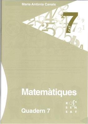 Q. MATEMATIQUES 7  | 9788492748679 | Llibreria La Gralla | Librería online de Granollers