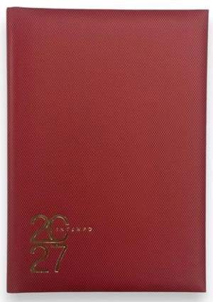 AGENDA 2027 INTEMPO PLATE A5 DP VERMELLA | 8029221534097 | TEM7137TX28 | Llibreria La Gralla | Librería online de Granollers