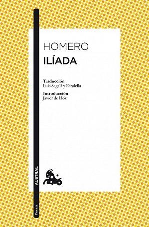 ILÍADA (AUSTRAL) | 9788467037531 | HOMERO | Llibreria La Gralla | Librería online de Granollers
