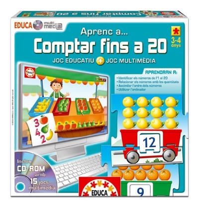 APRENC A COMPTAR FINS A 20 | 8412668142855 | EDUCA | Llibreria La Gralla | Librería online de Granollers