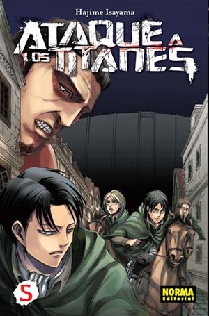ATAQUE A LOS TITANES 5 | 9788467912616 | ISAYAMA, HAJIME | Llibreria La Gralla | Librería online de Granollers