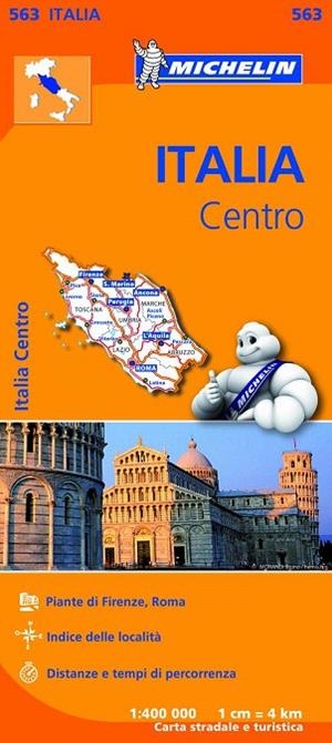 ITALIA CENTRO MAPA REGIONAL ITALIA MICHELIN 563 (2013) | 9782067184015 | VARIOS AUTORES | Llibreria La Gralla | Llibreria online de Granollers